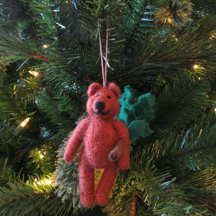 Christmas Bear Hanging Decoration