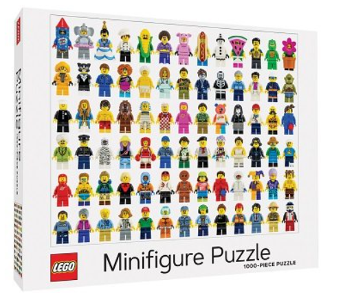 Lego Minifigure 1000 piece puzzle