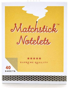 Matchstick Notelets