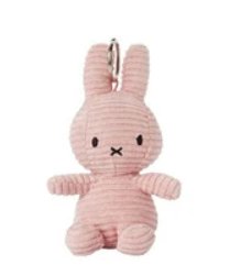 Miffy - Pink Corduroy Keyring