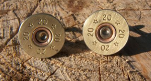 Shotgun Cartridge Cufflinks - 2 sizes