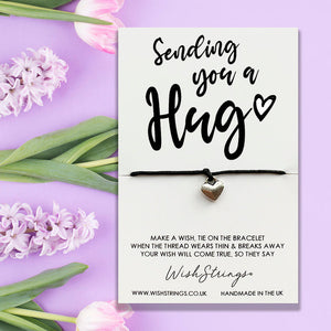 Sending you a Hug - WishStrings Wish Bracelet